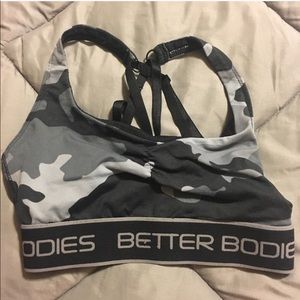 Better bodies camo sports bra